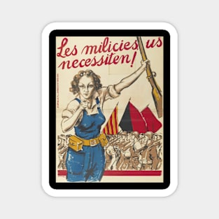 LES MILICIES US NECESSITEN! Magnet