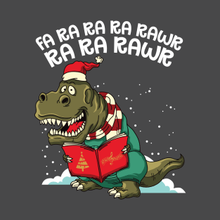 Carole Singing Dinosaur Fa Ra Ra Rawr T-Shirt