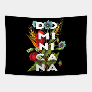 Dominicana Proud Flag, Republica dominicana gift heritage, Dominican girl Boy Friend dominicano Tapestry