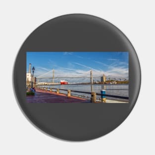 Talmadge Memorial Bridge Savannah Pin