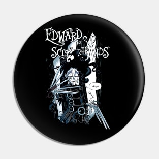 edward scissorhand shello Pin