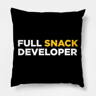 Full Stack Developer Funny Pillow