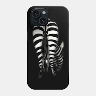 Zebra Derriere Phone Case