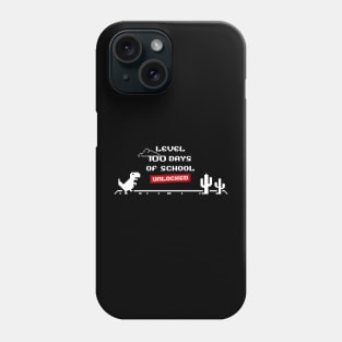 100 days of school Phone Case