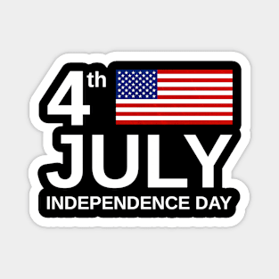 4th of July US Flag Independence Day Magnet