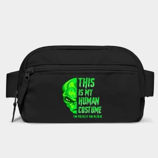 This is my human Costume I’m really An Alien Bag