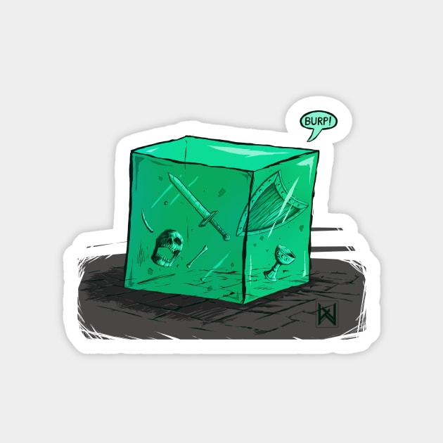 Cube Magnet by Dmon28