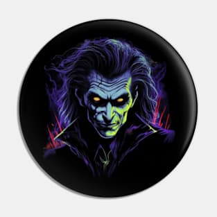 Pop Culture Vampire | Demon | Pop Art | Sci Fi | Comic Pin