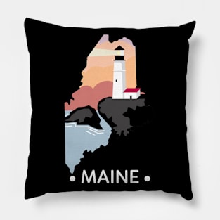 State of Maine Pillow