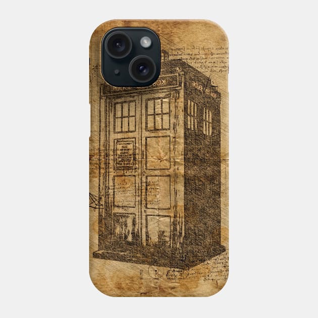 Old time machine Phone Case by ZuleYang22