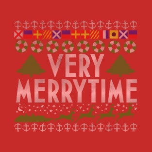 DCL Blog Very MerryTime Ugly Christmas Sweater T-Shirt