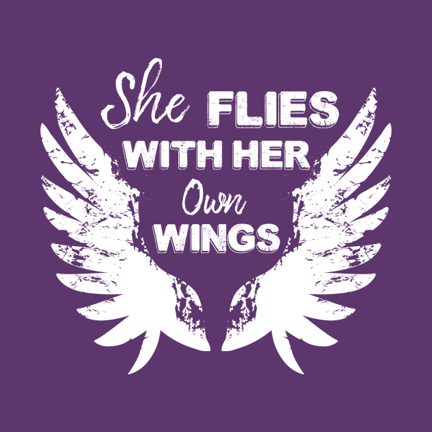 She Files With Her Own Wings by 2019FREEDOM