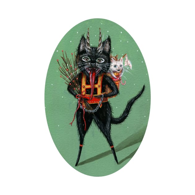 Krampus Black Cat by KayleighRadcliffe