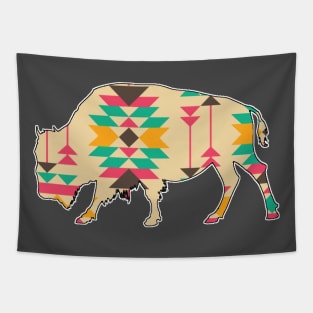 Bison Pattern - 8 Tapestry