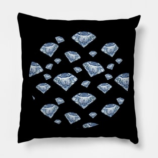 Diamond rain Pillow