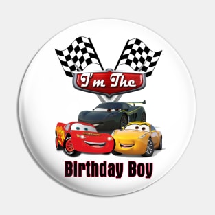 Birthday Boy - Cars Pin