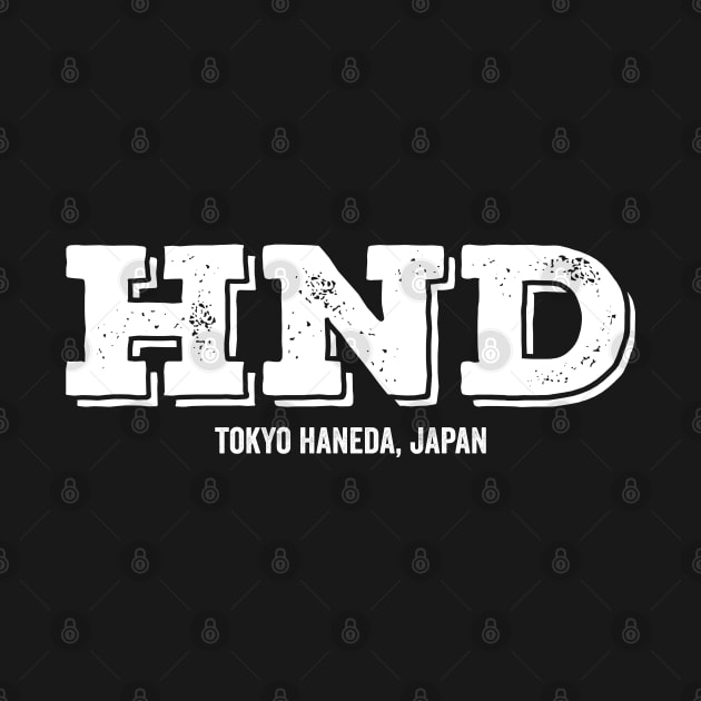 HND Tokyo Haneda Japan Airport Code by VFR Zone