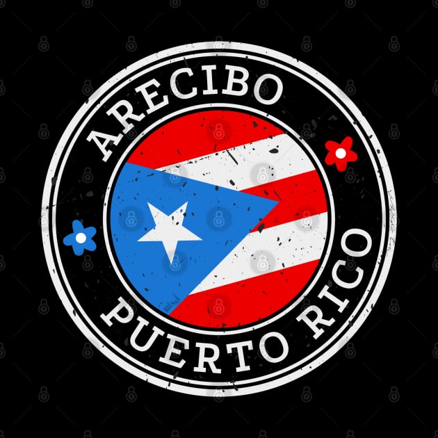 Arecibo Puerto Rico Puerto Rican Pride Flag by hudoshians and rixxi