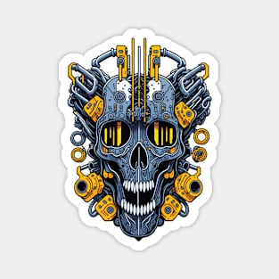 Mecha Skull S01 D19 Magnet