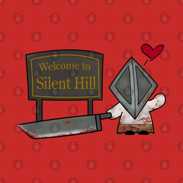 Cute Pyramid Head by KittenKirby