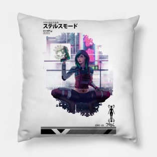 Cyberpunk 05 alt Pillow