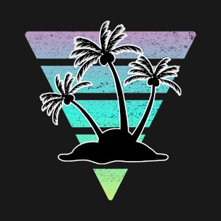 Colorful, Tropical Design for People Who Love the Beach T-Shirt