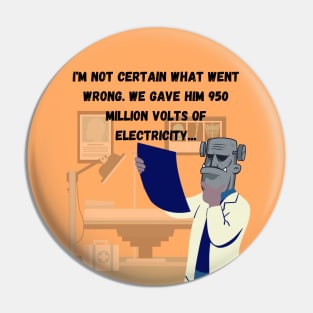 Shocking Diagnosis Pin