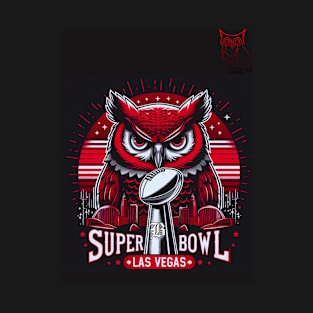 Bwn Radio Las Vegas Super Bowl Design T-Shirt