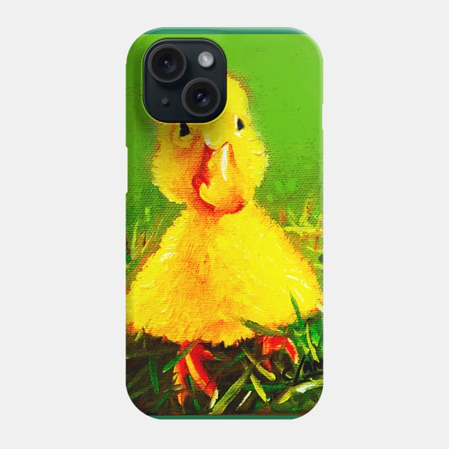 Cute Chickie Phone Case by Carol Landry Fine Art 