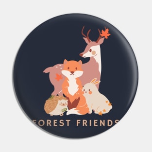 Forest Friends Pin