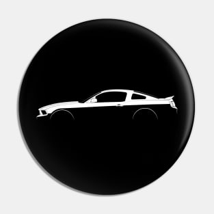 Ford Mustang Boss 302 Leguna Seca (2013) Silhouette Pin