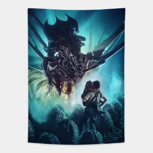 Aliens Tapestry