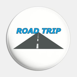 Road Trip Highway Pin