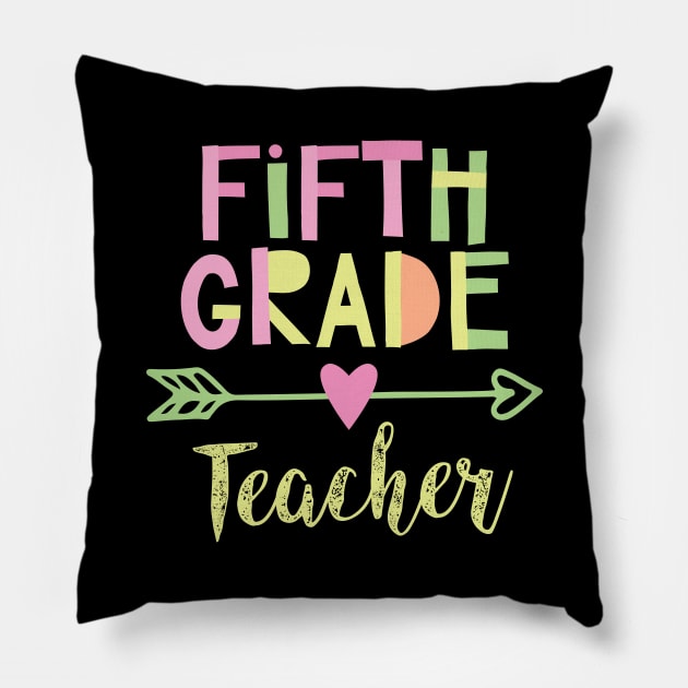 5th Grade Teacher Gift Idea Pillow by BetterManufaktur