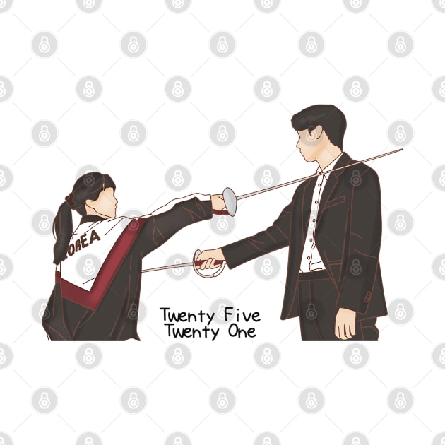 Twenty Five Twenty One Korean Drama by ArtByAzizah