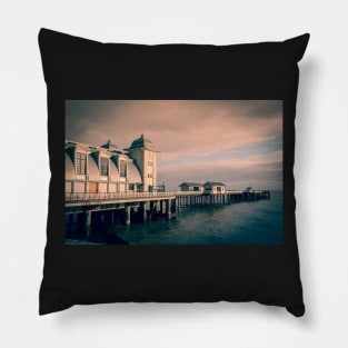 Penarth Pier, South Wales Pillow