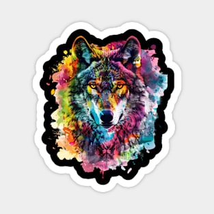 Wolf Mysterious Movements Magnet