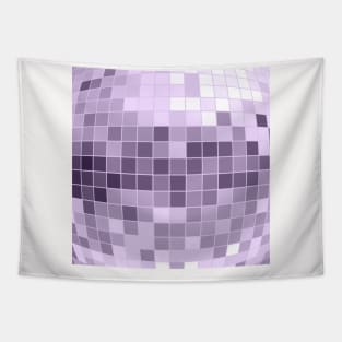 Disco Fever Neck Gator Lavender Disco Ball Tapestry