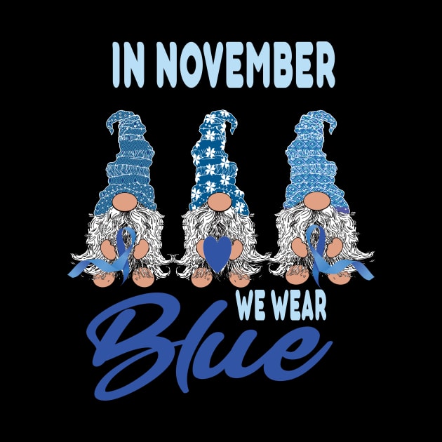 In november we wear Blue Diabetes awareness. by DODG99