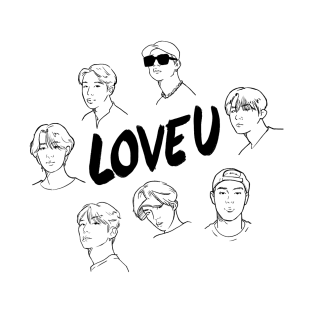 MONSTA X LOVE U T-Shirt