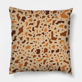 Earth Tones Terrazzo Pillow