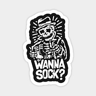 Wanna sock ? Magnet