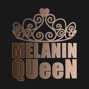 Melanin Queen, Black History Month 2022 T-Shirt