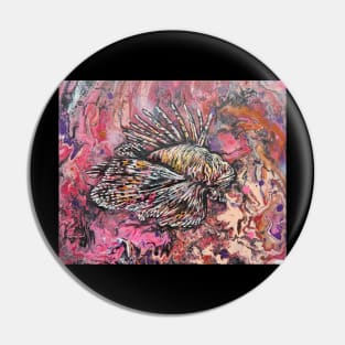 Lion fish Pin