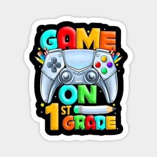 Game On 1st Grade Back To School 1st Grade Level Unlocked Magnet