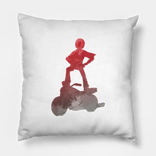 Man Inspired Silhouette Pillow