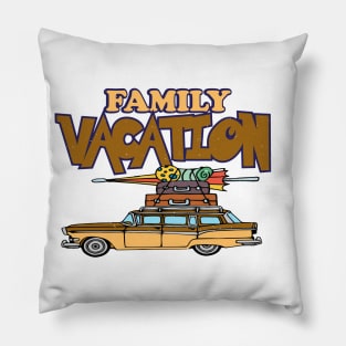 Roadtrip! Family Vacation Shirts for the whole family with Griswold Station Wagon Pillow