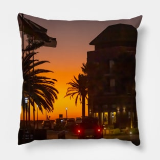 Namibia. Swakopmund. Sunset in the City. Pillow