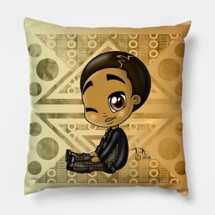 African American Boy Pillow