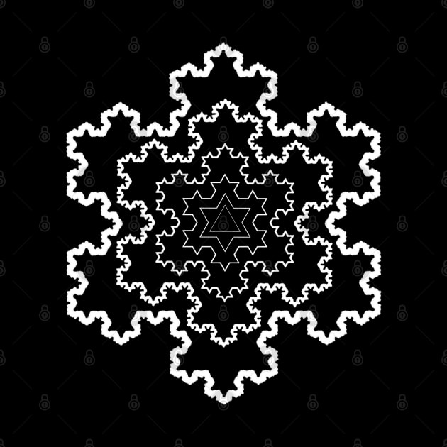 The Koch Snowflake by wanungara